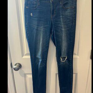 Old Navy Rockstar Mid Rise Skinny Jeans Size 4